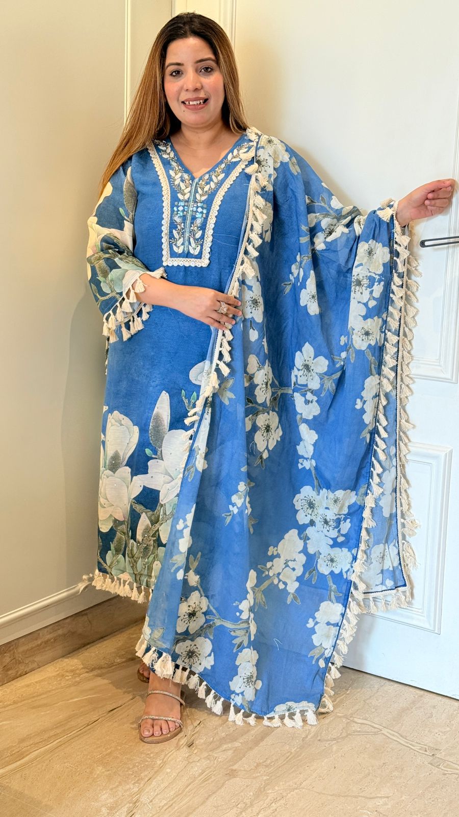 Reeva Digital Elegance- Blue